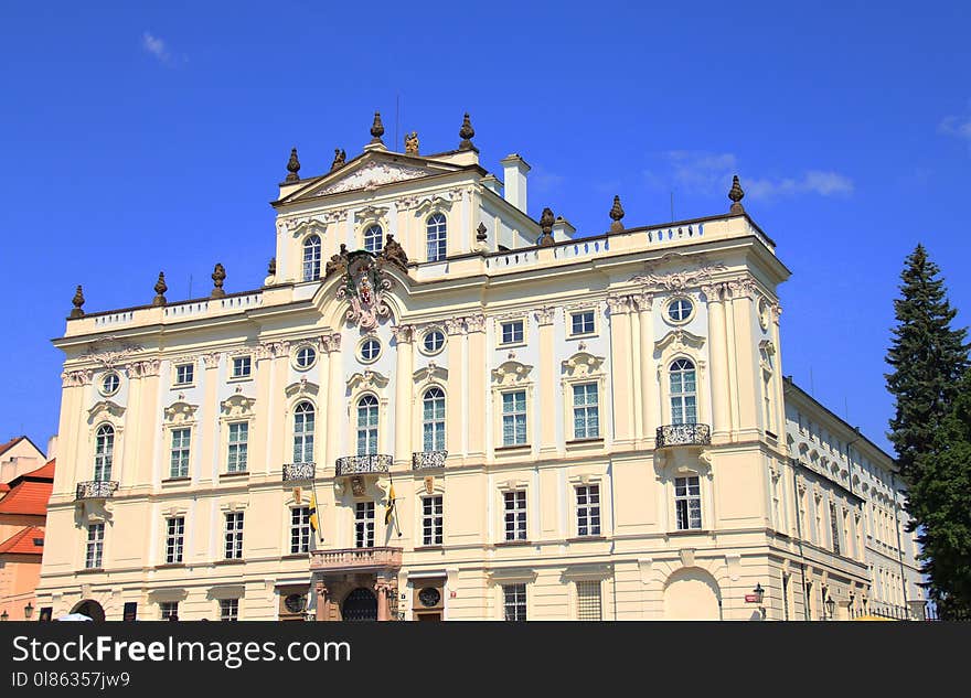 Classical Architecture, Château, Building, Landmark