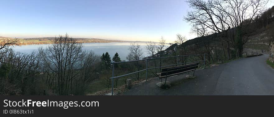 Sky, Winter, Lake, Loch