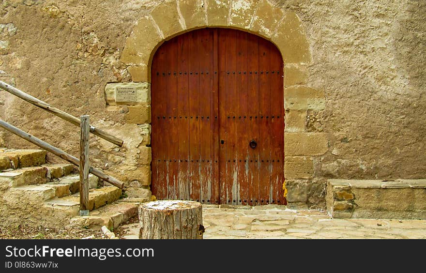 Arch, Wall, Historic Site, Door