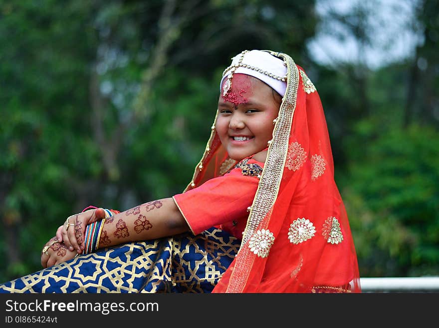 Woman, Red, Fashion Accessory, Lady