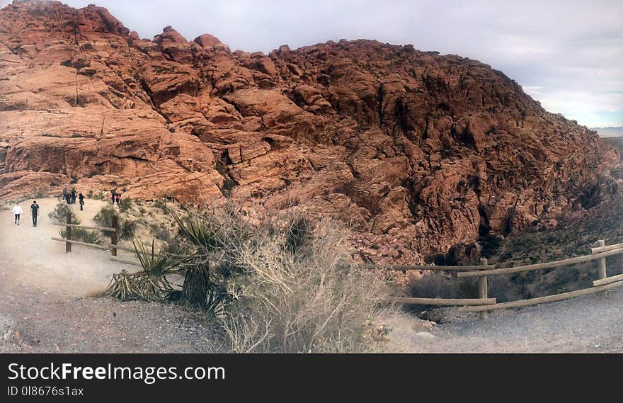 Rock, Badlands, Geological Phenomenon, Escarpment