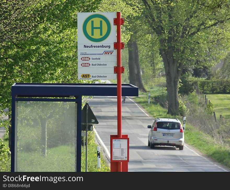 Road, Infrastructure, Lane, Traffic Sign