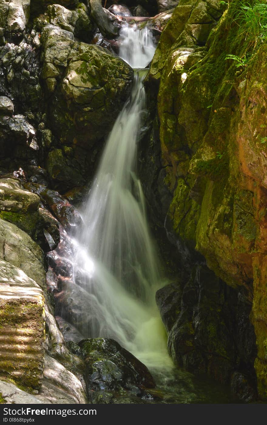 Waterfall, Water, Nature, Body Of Water