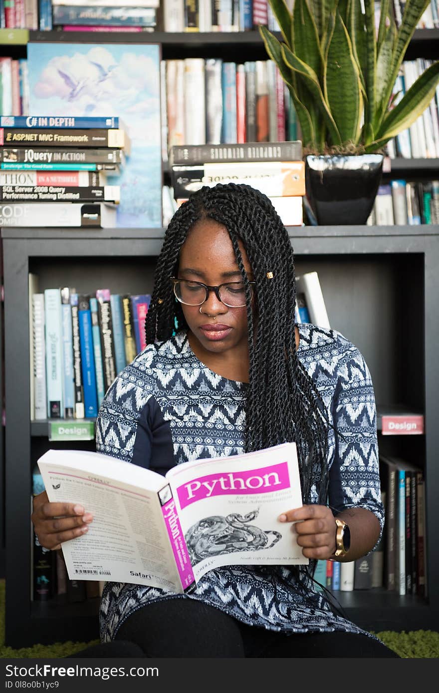 Woman Reading Book