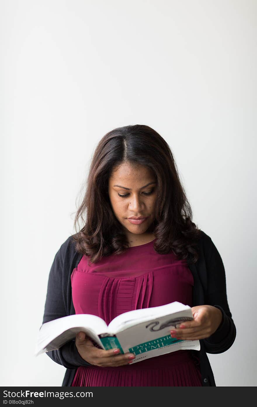 Woman Reading Book