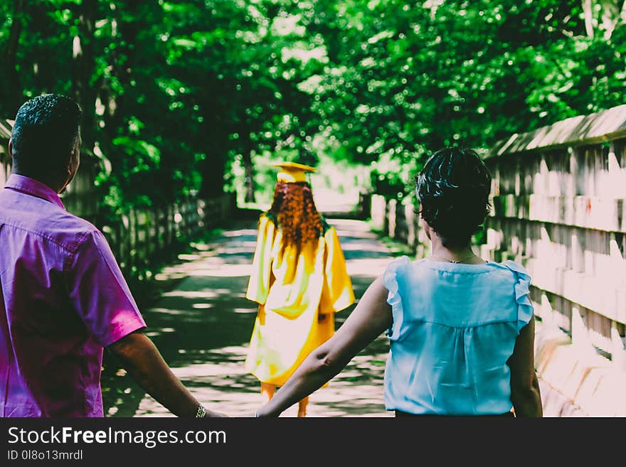 Person Wearing Academic Dress