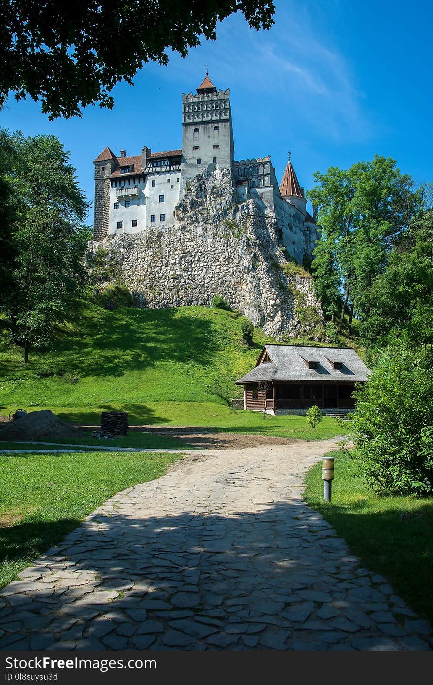 Sky, Estate, Château, Castle