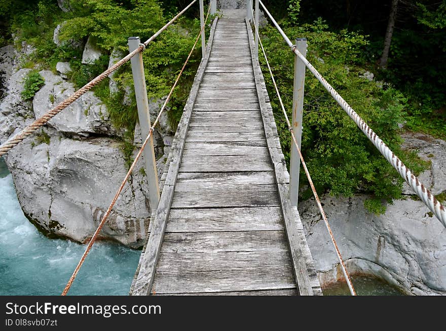 Bridge, Suspension Bridge, Inca Rope Bridge, Rope Bridge