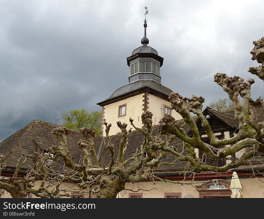 Sky, Tree, Building, Church