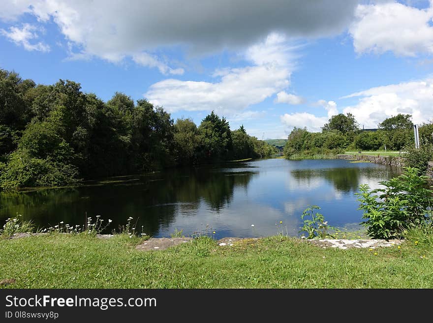 Water, Sky, Nature, Reflection