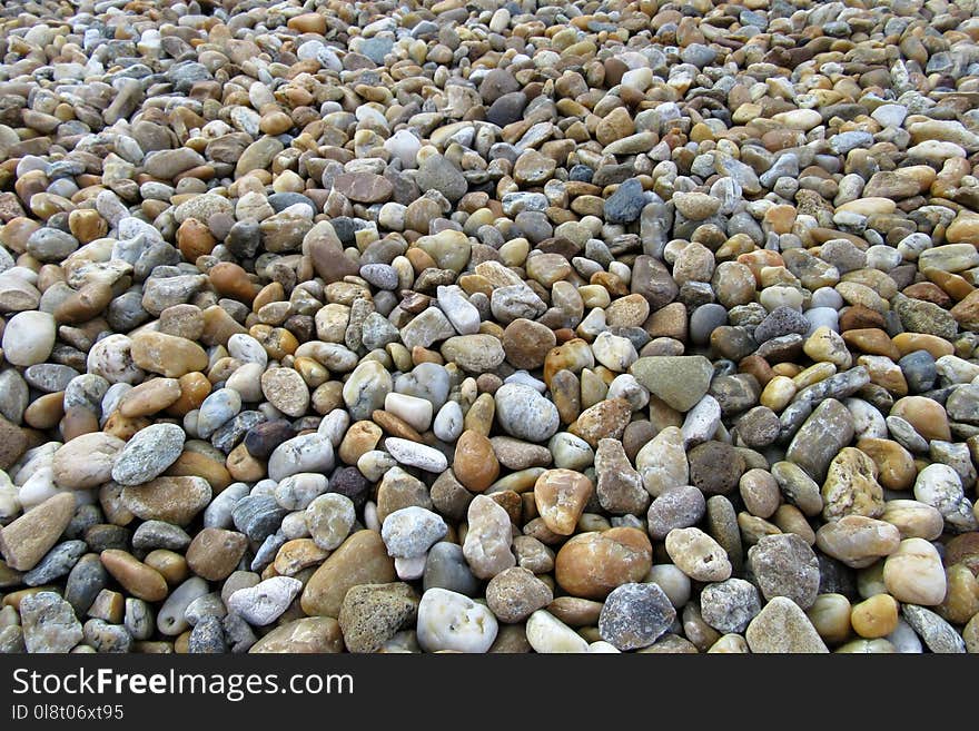 Pebble, Rock, Gravel, Material