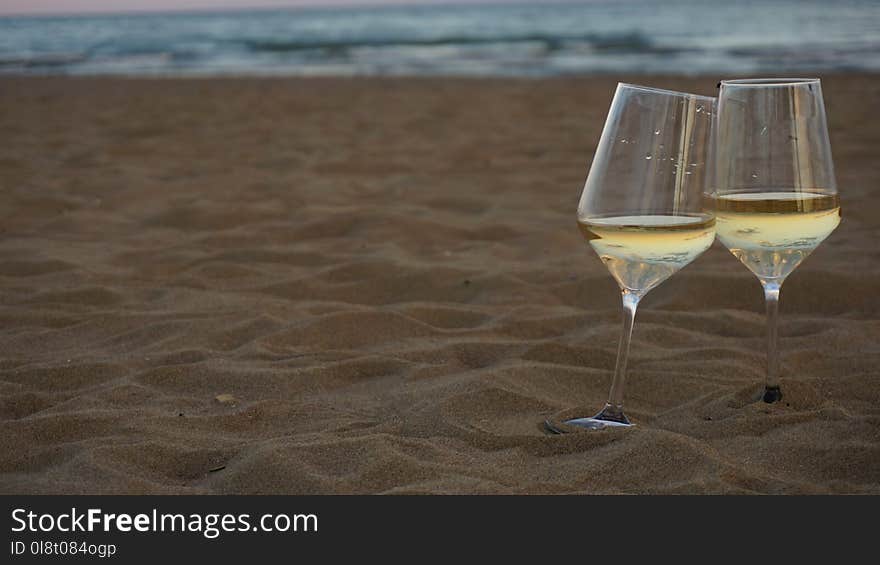 Water, Wine Glass, Stemware, Glass