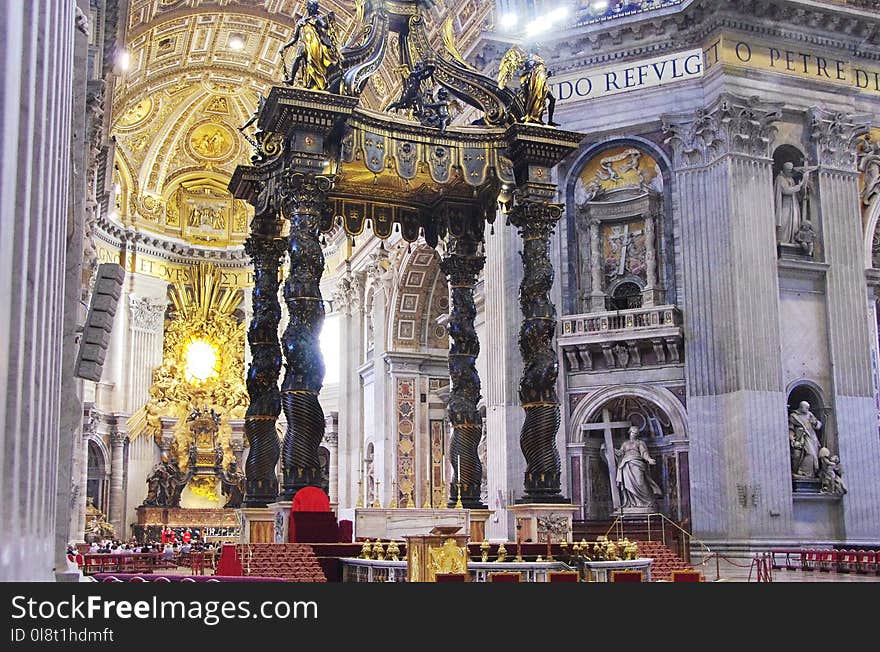 Basilica, Place Of Worship, Altar, Cathedral