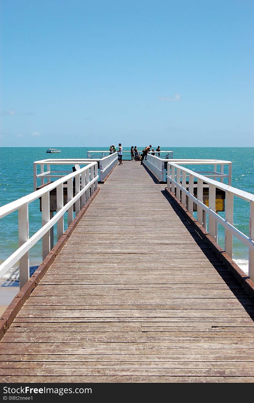 Sea, Pier, Sky, Ocean