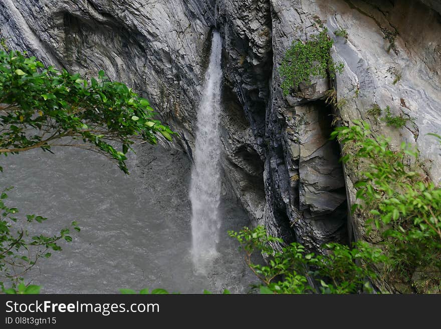 Waterfall, Water, Body Of Water, Nature Reserve