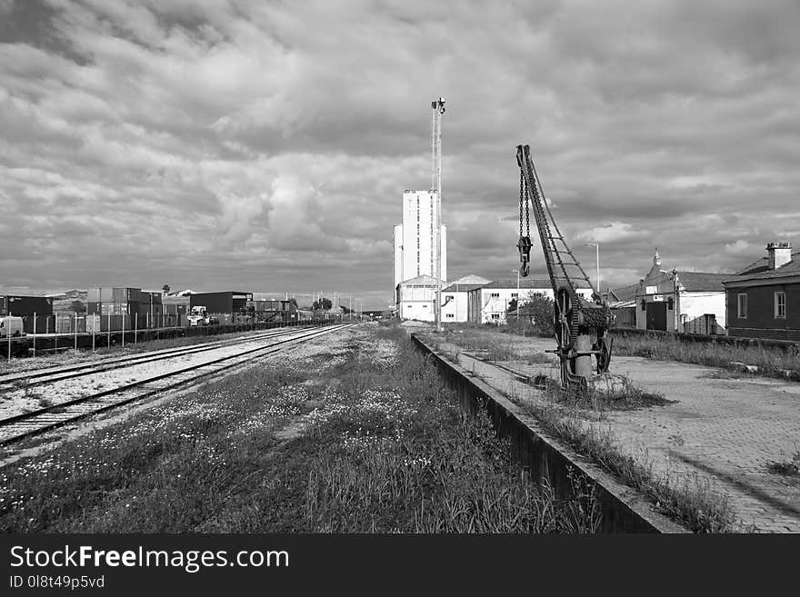 Track, Cloud, Transport, Sky