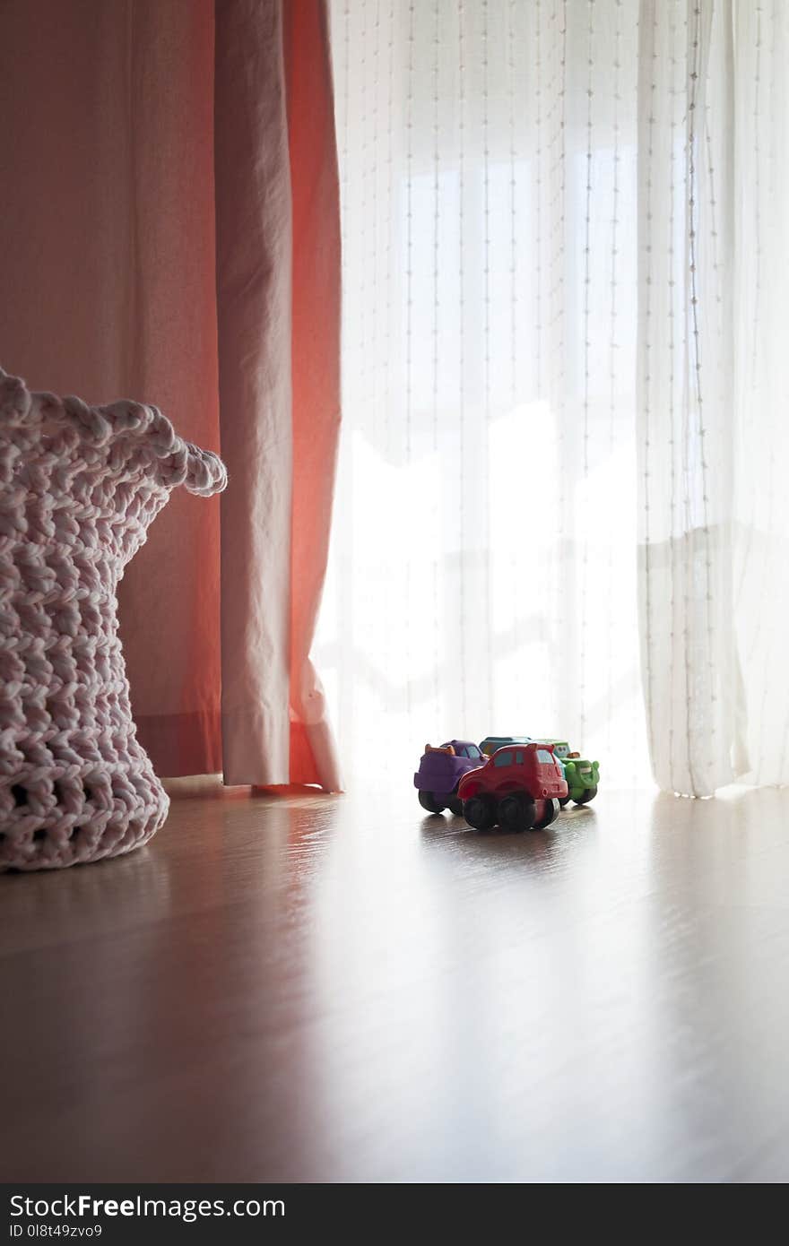 Red, Curtain, Interior Design, Room