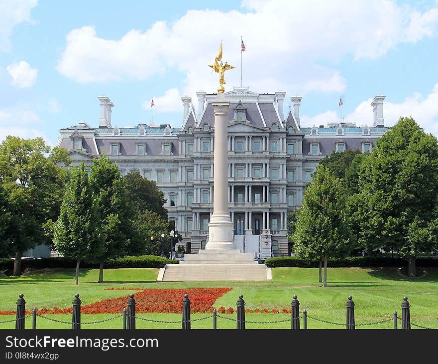 Landmark, Palace, Tree, Building