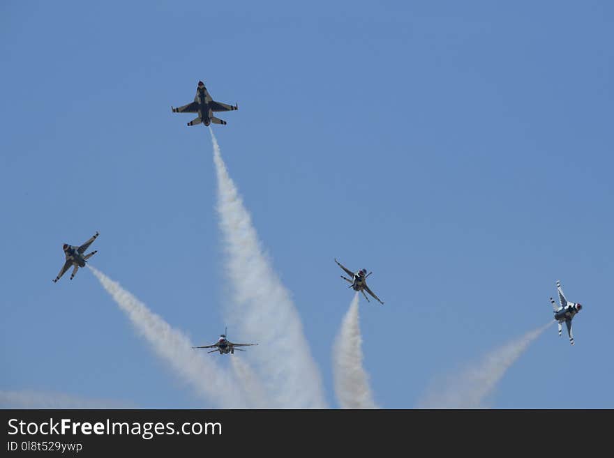 Air Force, Sky, Aviation, Air Show