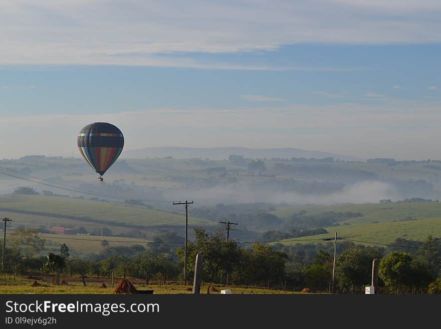 Hot Air Ballooning, Hot Air Balloon, Sky, Cloud