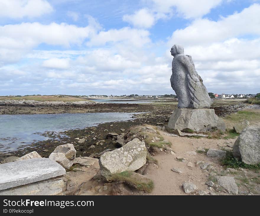 Promontory, Rock, Coast, Shore