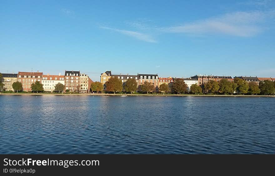 Waterway, Sky, Water, City