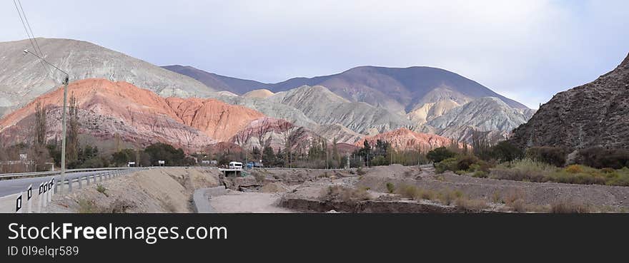 Mountainous Landforms, Mountain, Sky, Mountain Range