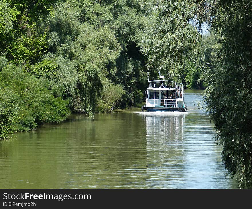 Waterway, Canal, Water, Nature