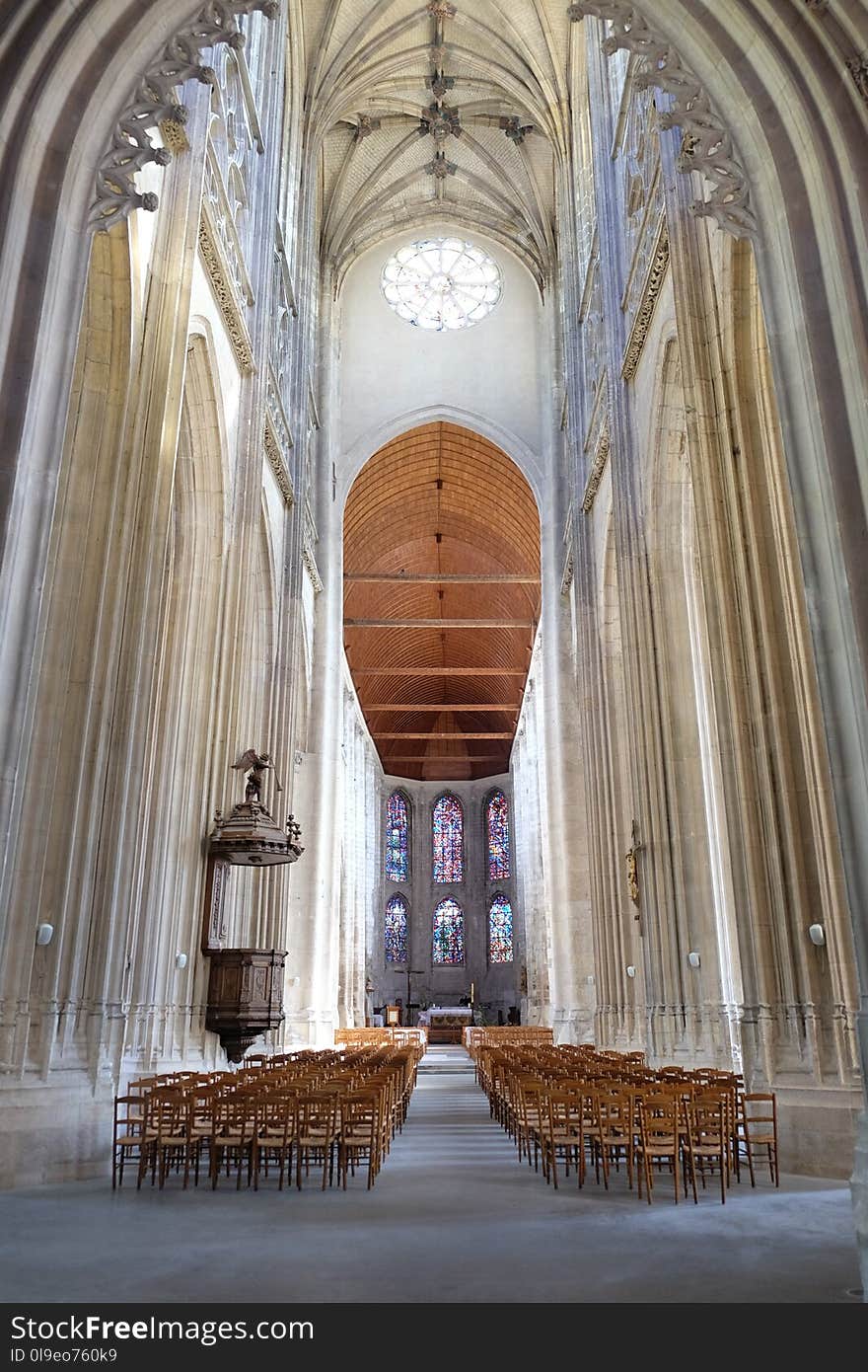 Cathedral, Arch, Column, Place Of Worship