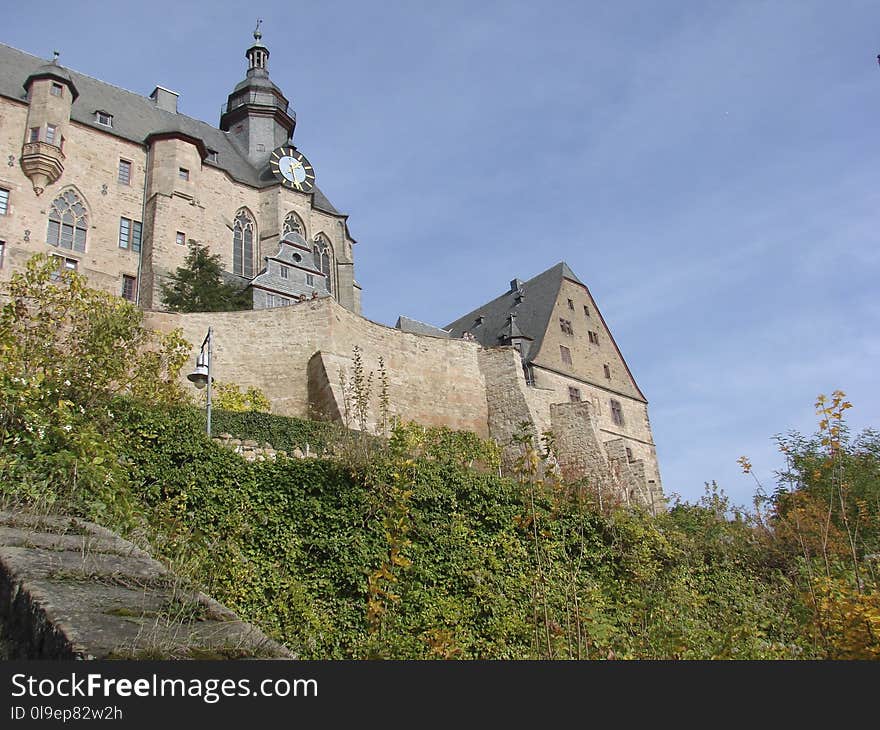 Château, Medieval Architecture, Sky, Castle