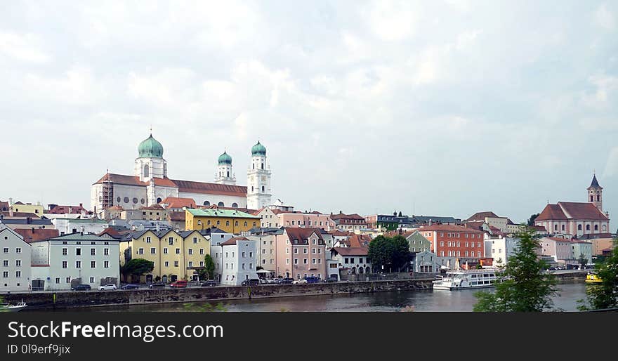 Waterway, Town, City, Landmark