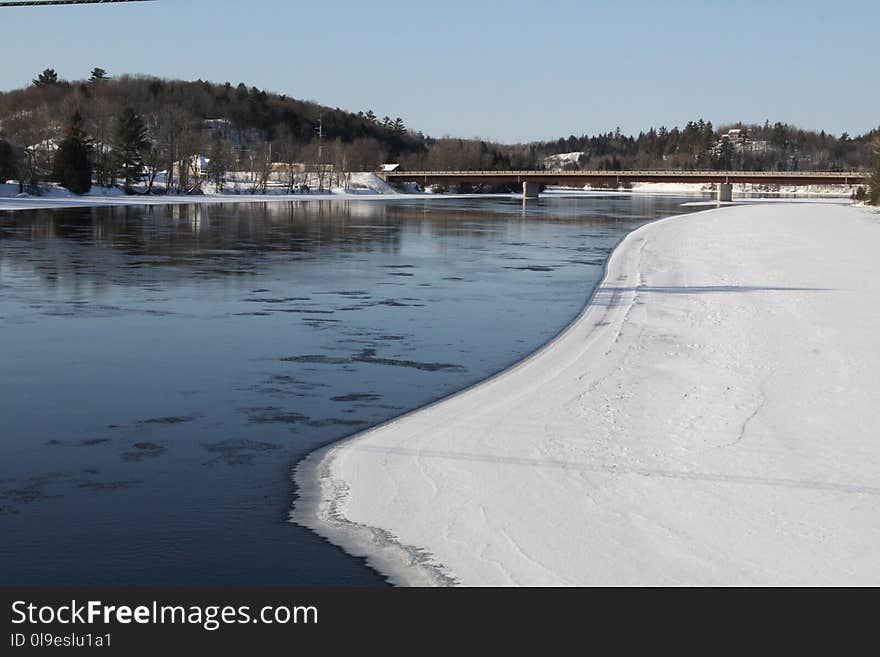 Waterway, Water, Water Resources, Winter