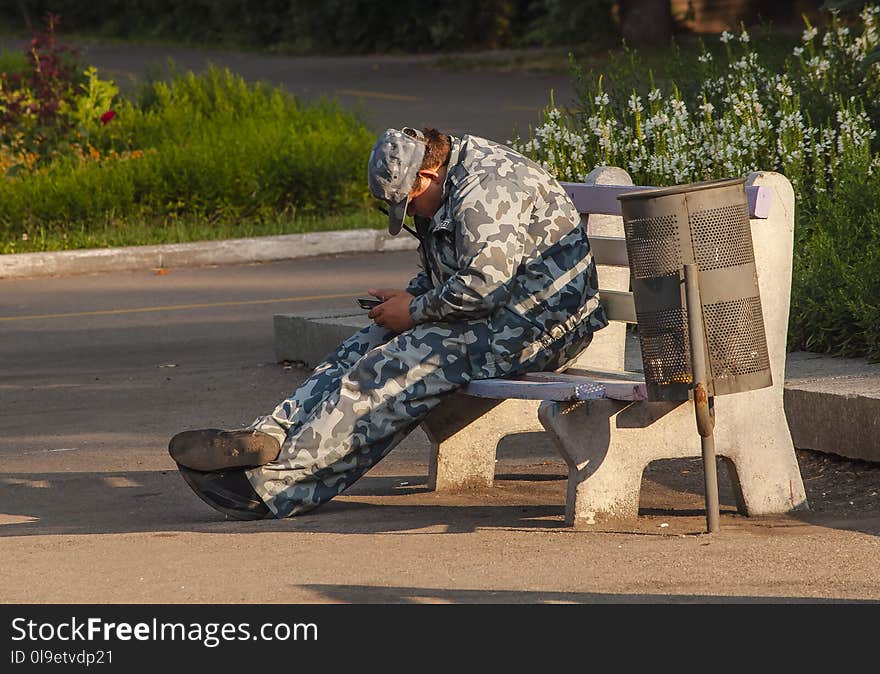 Sitting, Military, Soldier, Army