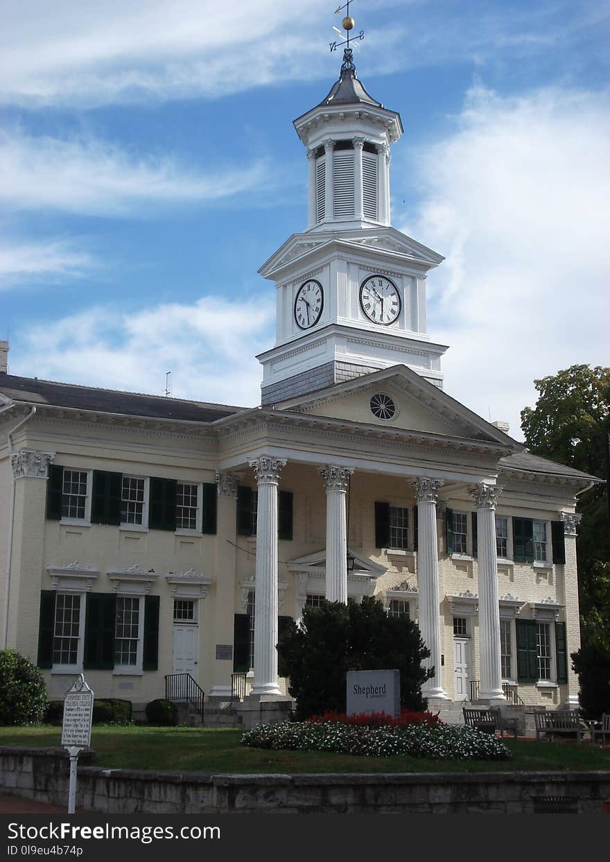 Landmark, Building, Sky, Steeple