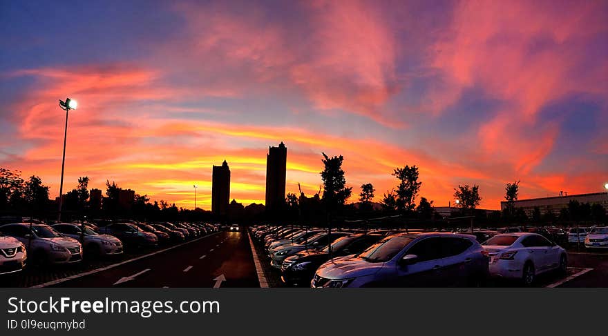 Sky, Afterglow, Cloud, Sunset