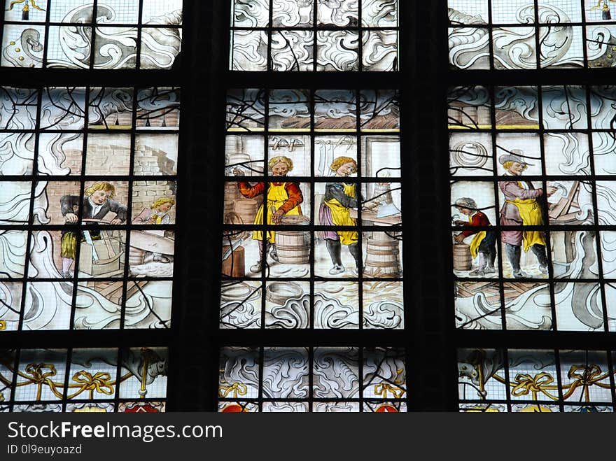 Glass, Window, Stained Glass, Building