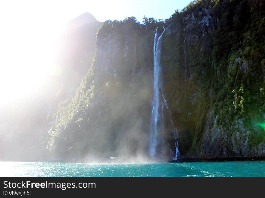 Waterfall, Nature, Body Of Water, Water Resources