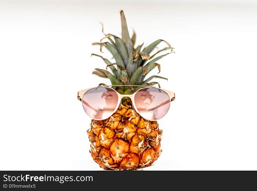 Pineapple With Sunglasses