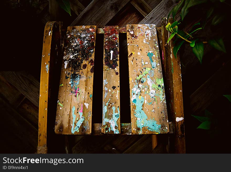 Closeup Photo of Brown Wooden Frame