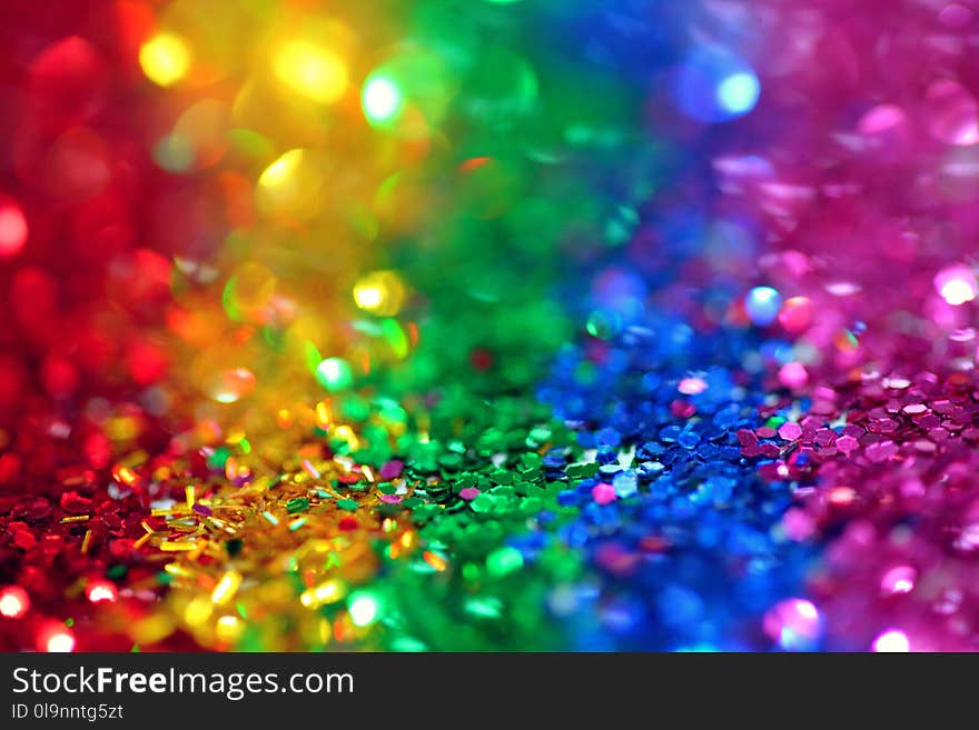 Assorted-color Sequins