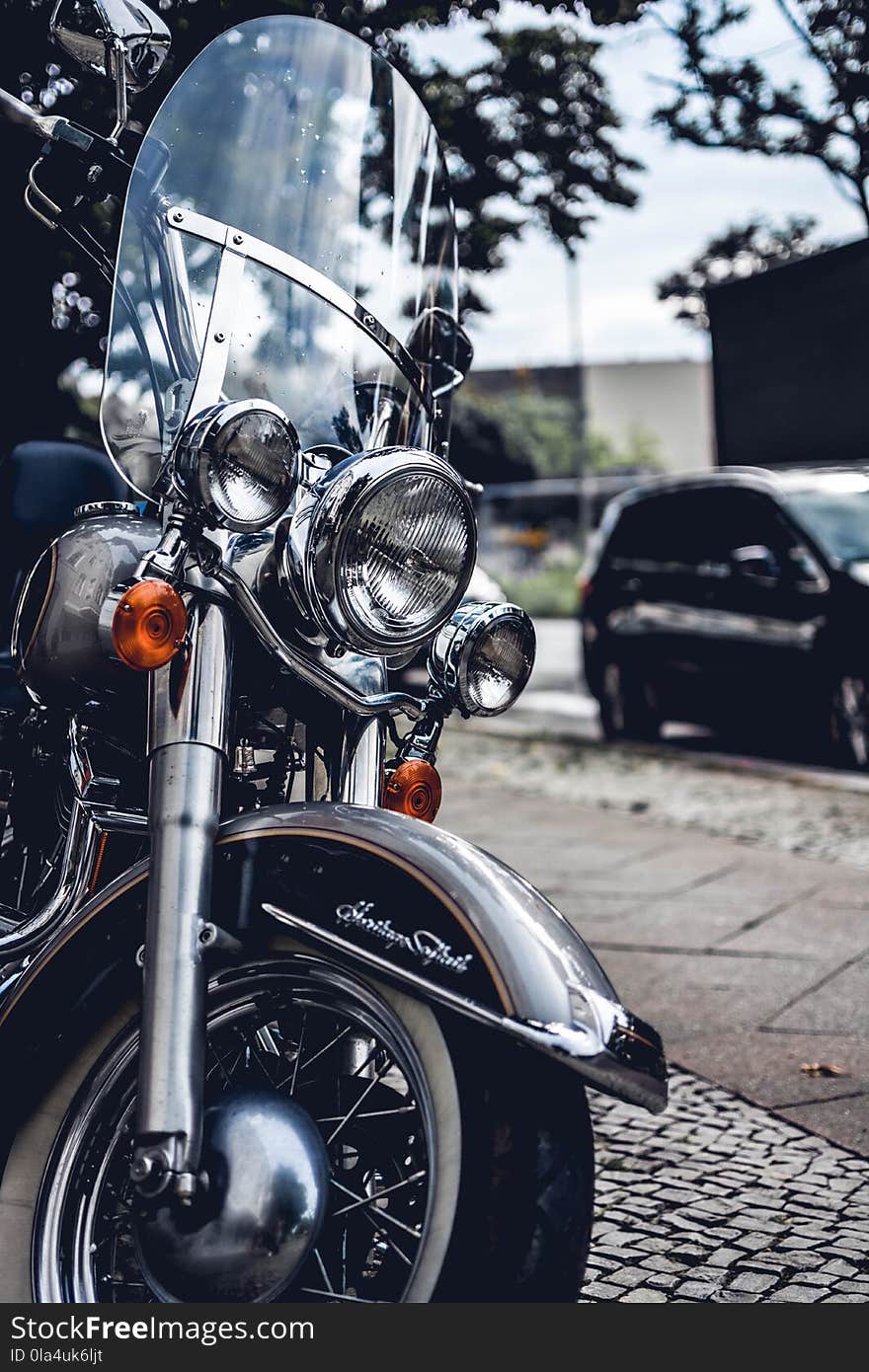 Photo of Black and Gray Touring Motorcycle