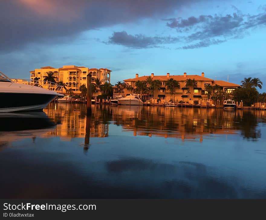 Reflection, Sky, Water, Body Of Water