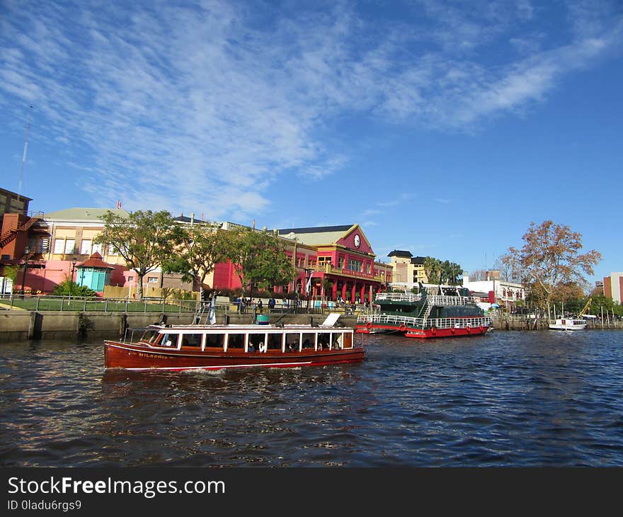 Waterway, Water Transportation, Boat, River