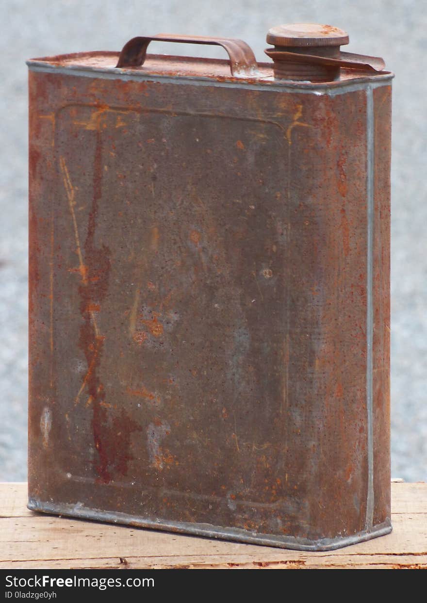 Metal, Wood Stain, Copper, Rectangle