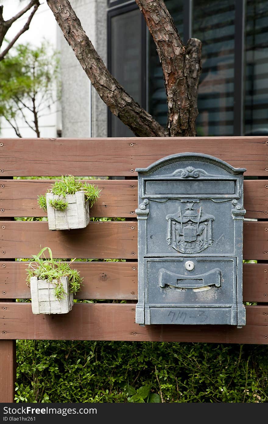 Letter Box, Wood, Home, Backyard