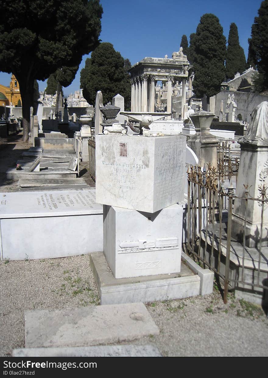 Cemetery, Grave, Monument, Headstone