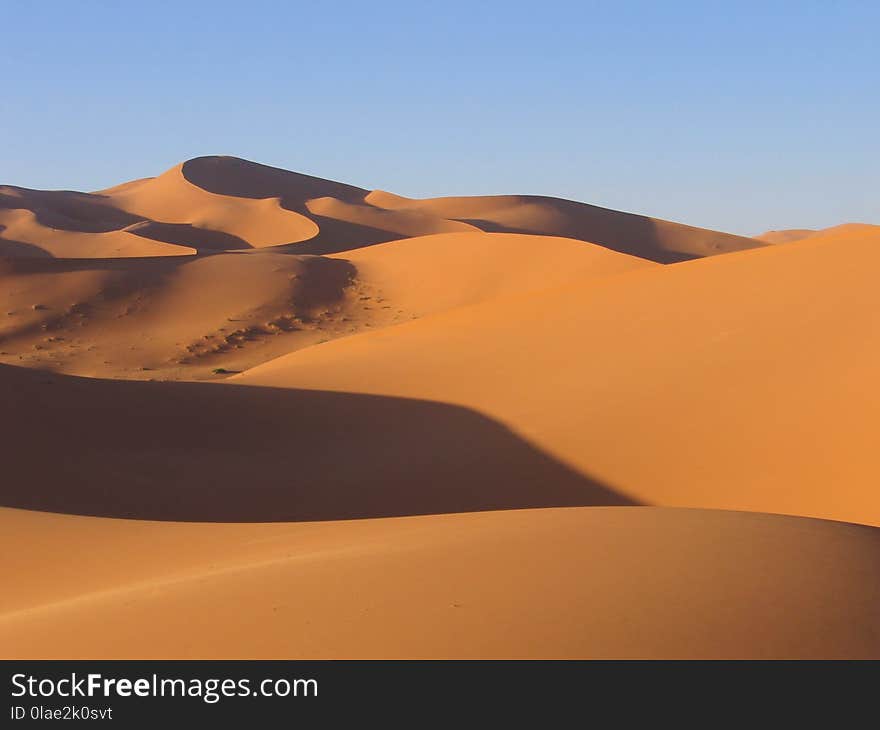 Erg, Desert, Singing Sand, Aeolian Landform