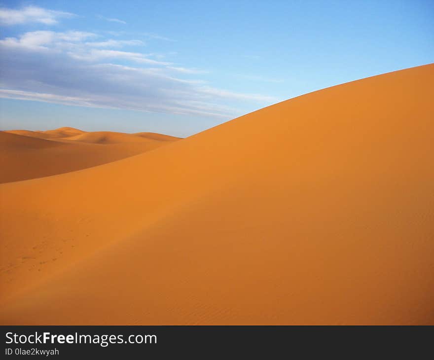 Erg, Desert, Singing Sand, Aeolian Landform