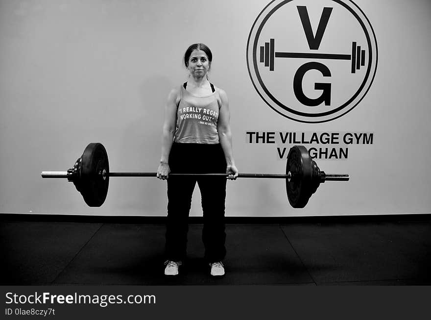 Weightlifter, Barbell, Exercise Equipment, Physical Fitness