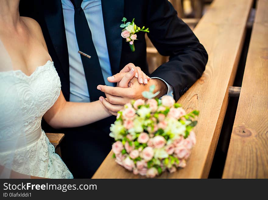 Love Couple Holding Hands Each Other